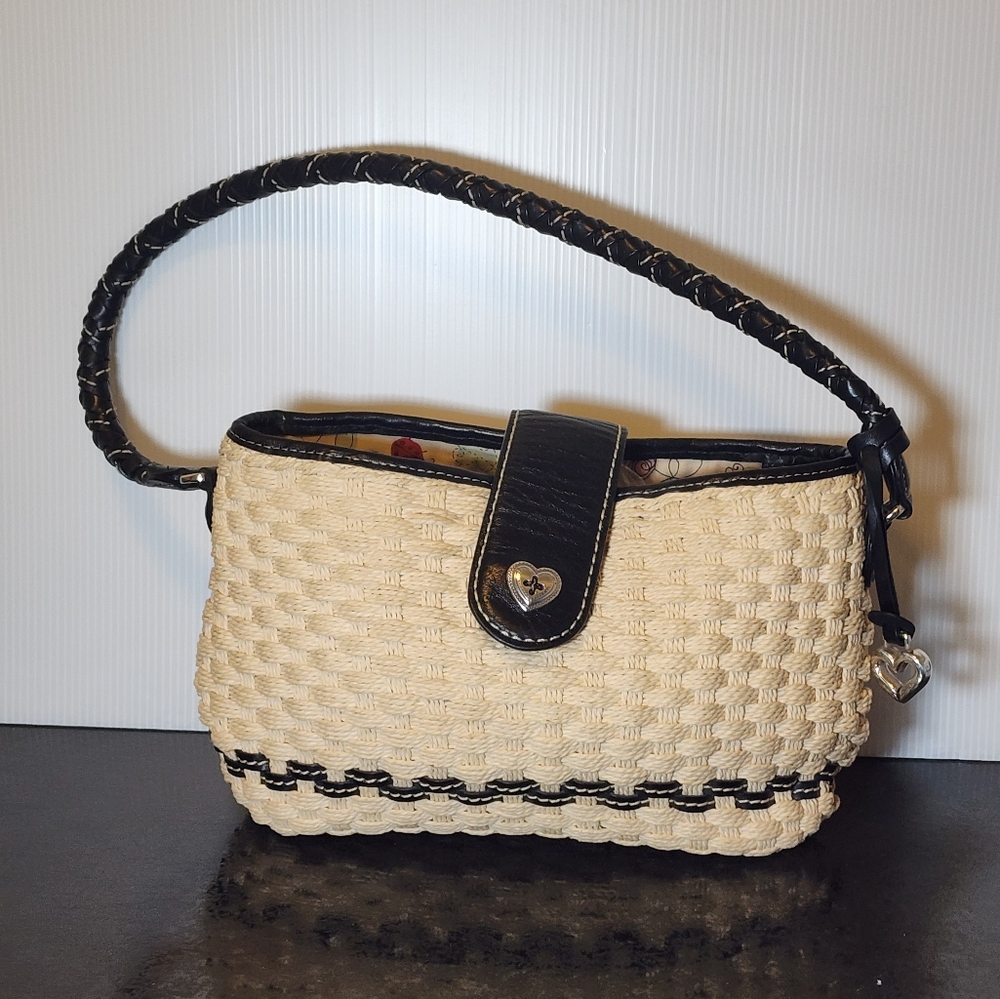 Brighton woven handbag